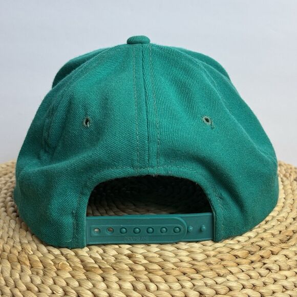 Vintage 90s Miami Dolphins Sports Specialties Script Pro NFL Snapback Hat Wool - Picture 4 of 8